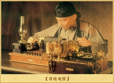 电报、电话、照相和电影的传入：有线电报